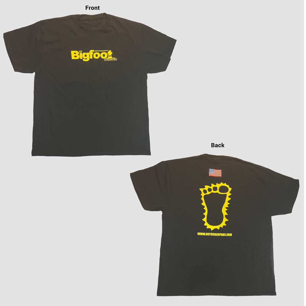 Bigfoot merchandise - t-shirts