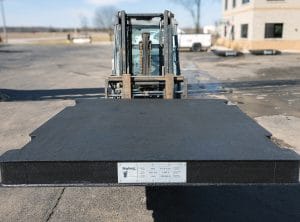 Steel Crane Mats at Bigfoot handle cranes from 200T-500T.
