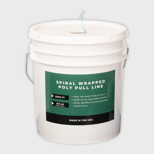 Spiral Wrapped Light Duty Poly Twine - Bigfoot Outrigger Pads