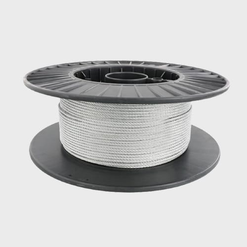 Galvanized Aircraft Cable - 7x7 - Bigfoot Outrigger Pads